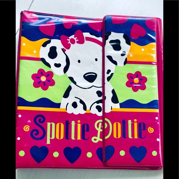 Sanrio Accessories - Vintage Sanrio  spottie Dottie 3 ring binder
